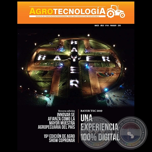 AGROTECNOLOGÍA – REVISTA DIGITAL - MARZO - AÑO 8 - NÚMERO 94 - AÑO 2019 - PARAGUAY